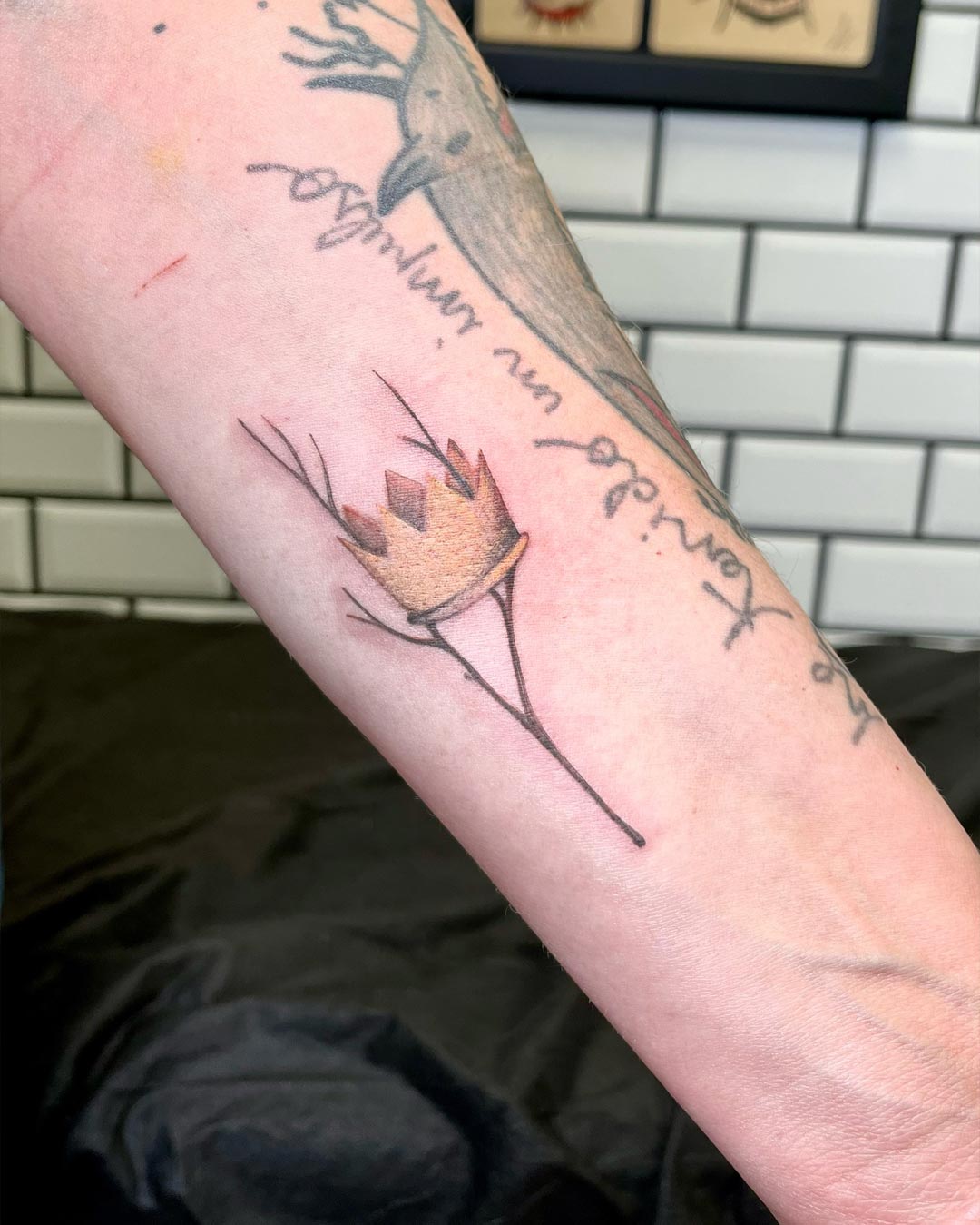 Crane-Tattoo-Piercing-Boutique-corona-rama-tatuaje-pequeño